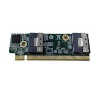 Wzxksoac High Speed SFF-8654 to PCIe X16 External Extension Card Adapters SFF-8654 Adapters Card Computer for 1U Server