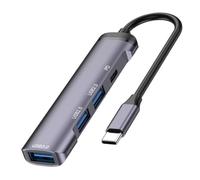 Wzxksoac Hub Type-C to USB3.0 USB2.0 PD Adapter Docking Station for Computer Notebook Tablet USB Flash Drive Mobile Phone-B
