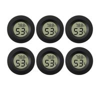 Wzxksoac Hygrometer Thermometer Digital LCD Monitor Humidity Meter Gauge Electronic Thermometer and Hygrometer