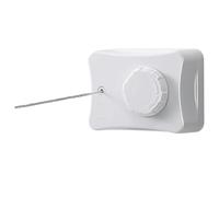 Wzxksoac Indoor Retractable Clothesline,Anti-Sag Outdoor Clothesline, Lifting Clothes for Drying Laundry Line Wall-Mounted Easy Install Easy to Use, White