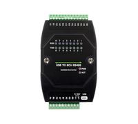 Wzxksoac Industrial USB to 8-Channel RS485 Isolated Converter RS485 Serial Communication Converter Module with Signal Isolation