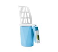 Wzxksoac Integrated Cat Litter Scoop Cat Feces Scoop Cat Pet Cleaning Supplies Large Shovel for Cleaning Cat Litter Box,B