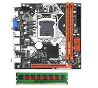 Wzxksoac ITX H110 Computer Motherboard with 8G 2133Mhz DDR4 RAM LGA1151 DDR4 Supports 32GB Gigabit Ethernet M.2 Nvme PCI-E 16X Easy Install Easy to Use