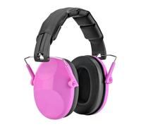 Wzxksoac Kids Ear Earmuff Adjustable Muff Noise-Proof Headmounted Ear for Children Sleeping Pink