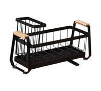 Wzxksoac Kitchen Sink Sponge Holder Multifunctional Countertop Sink, Soap Dish Rack Drainer for Home Decor Storage A