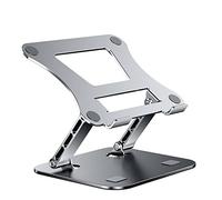 Wzxksoac Laptop Stand, Adjustable Laptop Stand, Laptop Riser for Desk Air-Ventilation Notebook Mount Accessories