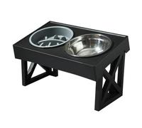 Wzxksoac Large Size Dog Food Bowl Stand Elevated Bowls for Large Breeds Pet Feeder Dish Station Medium Size Water Bowl