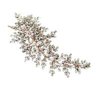 Wzxksoac Luxury Wedding Hair Accessories DinnerParty Bridal Hair Headdress for Women Wedding Hair Combs Bridal Headpiece,B