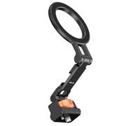 Wzxksoac Magnetic Cold Shoe Mount and 1/4 Screw Foldable Phone Stand for Photography for Live Streaming