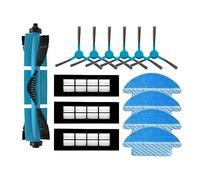 Wzxksoac Main Side Brush Filter and Mop Cloth Replacement Accessories for 3090 Vacuum Cleaner