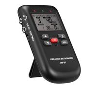 Wzxksoac Male/Female Vocal Counts W/Vibrating Metronome Silent Beat Training for Piano, Guitar Drums& Ukulele Practice