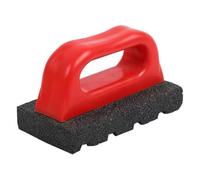 Wzxksoac Masonry Rubbing Brick, Fluted Rub Bricks, 20 Grit, Plastic Handle