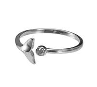 Wzxksoac Mermaid Open Small Design Ring Female Opening Adjustable Index Finger Ring