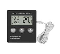 Wzxksoac Mini Fridge Thermostat Electronic Digital Thermometer for Household Refrigerator High Low Temperature Alarm -50-70℃