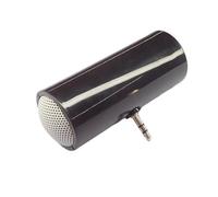 Wzxksoac Mini Speaker 3.5mm Portable Speaker Mini Amplified Speaker Plug and Play for Mobile Phones and Tablets Black