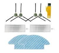 Wzxksoac Mop HEPA Filter Side Brush Accessory Replacement Suitable for M210 M210S M210B M213 Robotic Vacuum Cleaner