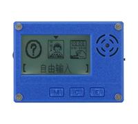 Wzxksoac Morse Code Trainer CW Learner 3.5mmx2 3D-Printed Shell with 2.3-Inch LCD Screen for CW Input Practice