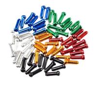 Wzxksoac Mountain Bike Cable End Cap Color Bicycle Aluminum Alloy Cable Core Cap Brake Cable Speed Change Cable Cap