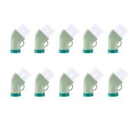 Wzxksoac Multi-Purpose Crevice Cleaning Brush for, Kitchen, Floor, Bathroom Creatives Multi-Purpose Cleaning Brush 3.7 X 10.5cm Green