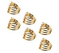 Wzxksoac Napkin Ring Table Decoration Napkin Buckle Napkin Ring Exquisite Spring Napkin Ring Cloth Ring B