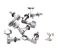 Wzxksoac New 6 pcs Chrome Guitar String Tuning Pegs Tuners Machine Heads