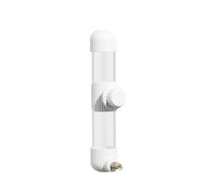 Wzxksoac Parrot Water Feeder with Spring Valve, No Mess Automatic Bird Water Dispenser, Clear Cage Drinker