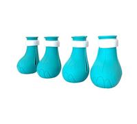 Wzxksoac PcAdjustable Anti-Scratch Cat Protector Boots for GroomingBathing Skin From Cat Claws A