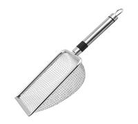 Wzxksoac Pet Cleaning Metal Litter Scoop Pet Cat Poop Shovel Ultra- Cat Litter Cleaning Tool A