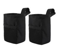 Wzxksoac Pet Dog Puppy Training Snacks Bait Pet Bag Obedience Training Bag Food Bag Snack Reward W-Aist Bag Black