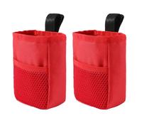 Wzxksoac Pet Dog Puppy Training Snacks Bait Pet Bag Obedience Training Bag Food Bag Snack Reward W-Aist Bag Red