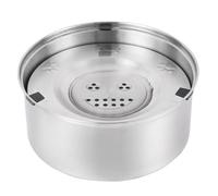 Wzxksoac Pet Drinking Fountain, Anti-Spill and Splash Dog Drinking Fountain, Non-Slip Dog and Cat Pet Feeding Water Bowl