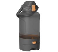 Wzxksoac Pet for Travel Water Bottle Outdoor Leakproof Portable Dispenser with Handle for Trips Must Have for Pets Black