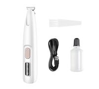 Wzxksoac Pet Micro-Precision Trimmer, Pet Hair Clippers Waterproof Rechargeable Pet Shaver Pet Trimmer,with Oil Bottle