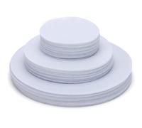 Wzxksoac Plate Separators Storage Felt Potholders Thick and Premium Soft Felt Plate Dividers for China, Dish, Coffee Saucers Protecting and Stacking A