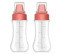 Wzxksoac Porous Squeeze Sauce Bottle BBQ Salad Tomato Sauce Squeeze Bottle 350ML Tomato Dressing Container B