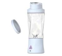 Wzxksoac Portable Blender 700ML Travel Personal Size Blender for Juice Shakes Mini Fruit Juice Mixer USB Rechargeable White