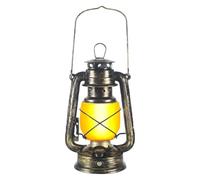 Wzxksoac Portable Camping Lamp USB Rechargeable Hanging Tent Lantern Without Remote Control Dynamic Flame Light Battery Powered A