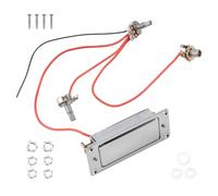 Wzxksoac Prewired Electric Guitar Double Coil Humbucker Pickup Harness Kit with 500K Potentiometer Volume Tone Control Pots