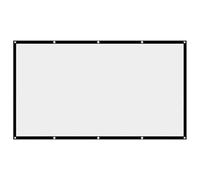 Wzxksoac Projector Screen Movie Screen 16:9 Portable Projector Screen Foldable Washable for Theater Home Movie 120 Inch
