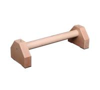 Wzxksoac Push-Up Stand Wood Pushup Bars Non-Slip Base Exercise Home Workout Equipment Handle Stands for Strength Training 40CM