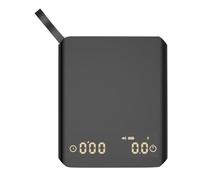 Wzxksoac Rechargeable Coffee Scale 2Kg Small Baking Home Automatic Timing Smart Electronic Kitchen Scale Accurate 0.1G Easy Install