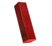 Wzxksoac Rectangular Red Metal Sand Tube Metal Sand Tube Percussion Instrument Sand Tube Professional Accompaniment
