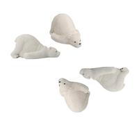 Wzxksoac Resin Cute Set of 4, Toilet Bolt Caps, Toilet Bolt Covers, Toilet Screw Cover Caps, Toilet Caps Easy Install Easy to Use