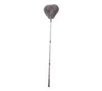 Wzxksoac Retractable Duster Stainless Steel Long Handle Dusting Brush Car Household Cleaning Tools Easy to Use Gray