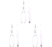 Wzxksoac Seafood Cracker Pick Set 6Pcs Stainless Steel for Crab Lobster Fork Useful Utensils Home Kitchen Seafood Cooking Tool