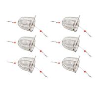 Wzxksoac Shrimp Feeding Tray Shrimp Bowl Feed Tray Metal Container Bait Cage Fish Tank Accessories Shrimp Food