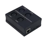 Wzxksoac SL04 Built-in 54 Kinds of RGB Effects DMX512 Super Stage Light Controller Support for ARTNET/SACN Protocols