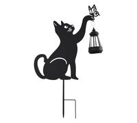 Wzxksoac Solar Black Cats Light Solar Light Outdoor Garden Decoration for Decoration of Courtyard, Path, Lawn & Terrace