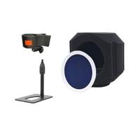 Wzxksoac Sound Isolation Shield Microphone Windshield Cylindrical Foam Cover for Clear Audio for Microphones for Clear Audio Recording A