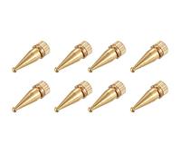 Wzxksoac Speaker Spikes for Hi-Fi Feet, Speaker Stands, Copper M8 Thread,36.2mm(H) 8Pcs